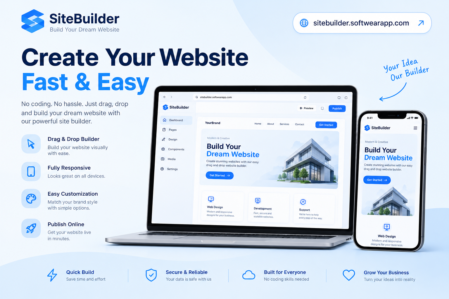 SiteBuilder Software